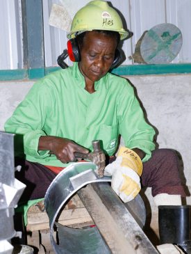 Fabrication des foyers de cuisson - travail du métal